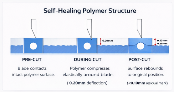 Self-Healing Polymer Structure